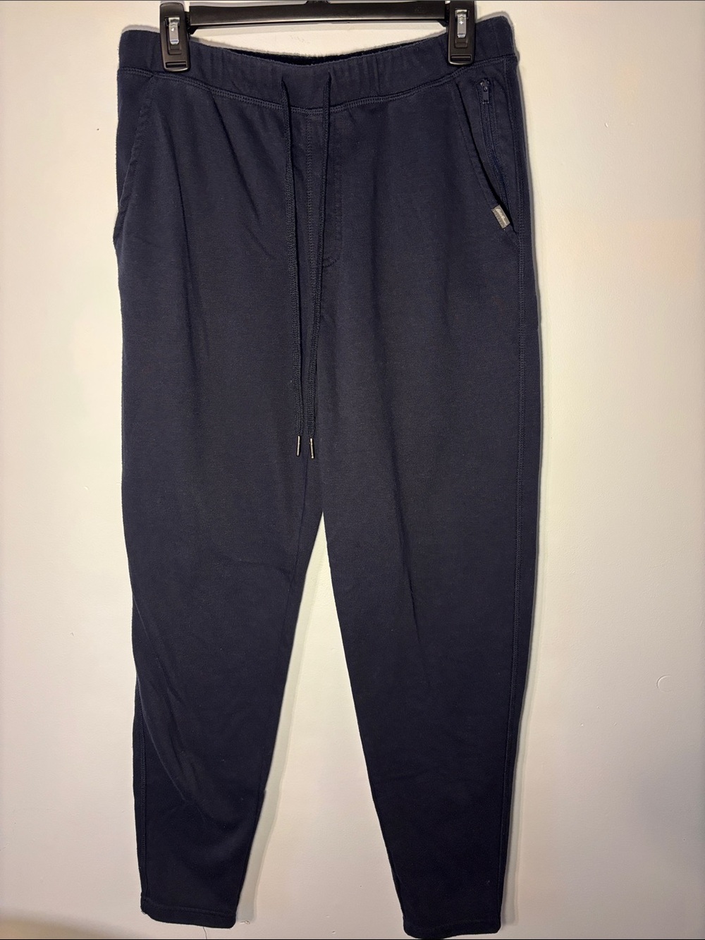 Eddie Bauer Men's Navy Drawstring Jogger Sweatpants